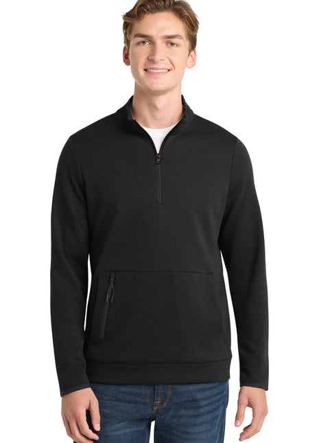 Sport-Tek ® Triumph 1/4-Zip Pullover ST281 - Black | Sport-Tek