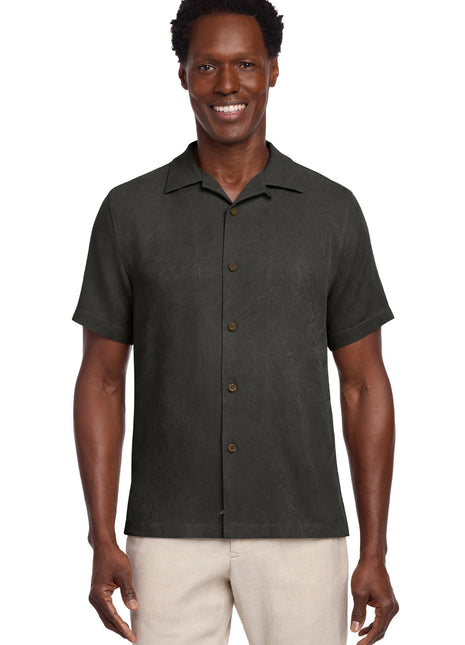 Tommy Bahama® Tropic Isles Short Sleeve Shirt ST325384TB - Black | Tommy Bahama