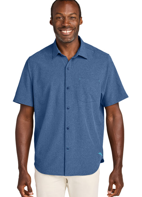Tommy Bahama® Sandy Point Short Sleeve Shirt ST326815TB - Classic Blue | Tommy Bahama