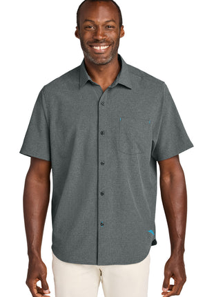 Tommy Bahama® Sandy Point Short Sleeve Shirt ST326815TB - Coal | Tommy Bahama