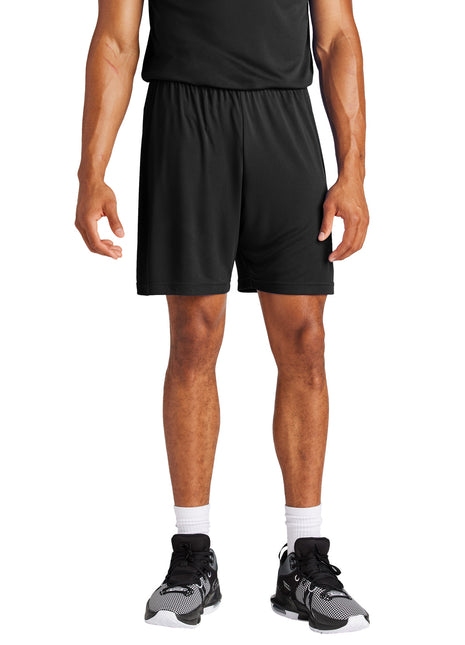 Sport-Tek® PosiCharge® Competitor™ 7" Short ST349 - Black | Sport-Tek