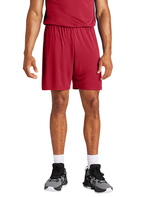 Sport-Tek® PosiCharge® Competitor™ 7" Short ST349 - Deep Red | Sport-Tek
