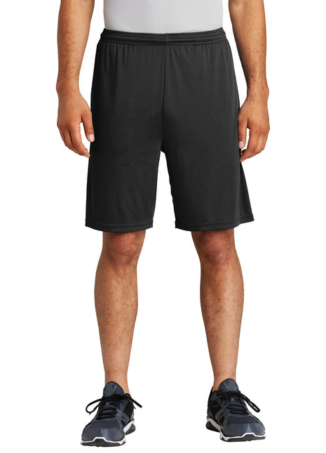 Sport-Tek ® PosiCharge ® Competitor ™ Pocketed Short. ST355P - Black | Sport-Tek
