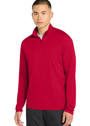 Sport-Tek® PosiCharge® Competitor™ 1/4-Zip Pullover. ST357 - Deep Red | Sport-Tek