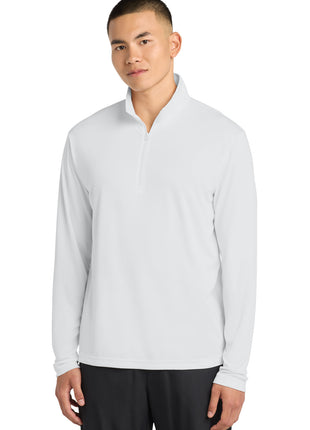 Sport-Tek® PosiCharge® Competitor™ 1/4-Zip Pullover. ST357 - White | Sport-Tek