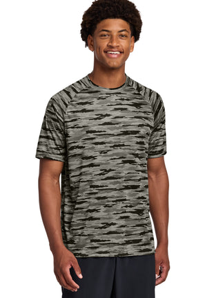 Sport-Tek® Drift Camo Tee ST375 - Black | Sport-Tek
