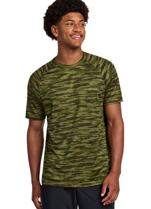 Sport-Tek® Drift Camo Tee ST375 - Olive Drab Green | Sport-Tek