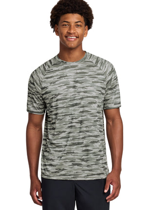 Sport-Tek® Drift Camo Tee ST375 - Silver | Sport-Tek