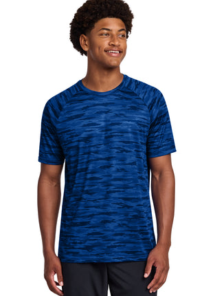 Sport-Tek® Drift Camo Tee ST375 - True Royal | Sport-Tek