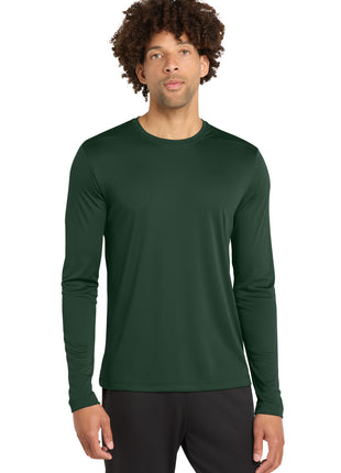 Sport-Tek ® Posi-UV® Pro Long Sleeve Tee. ST420LS - Forest Green | Sport-Tek