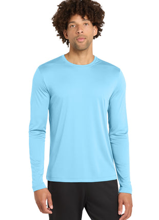 Sport-Tek ® Posi-UV® Pro Long Sleeve Tee. ST420LS - Light Blue | Sport-Tek