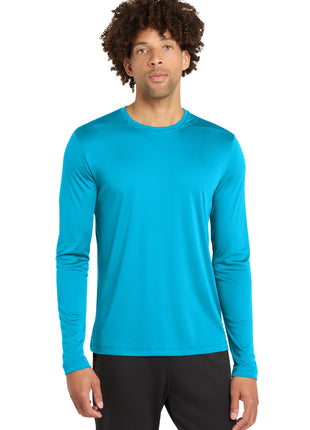 Sport-Tek ® Posi-UV® Pro Long Sleeve Tee. ST420LS - Sapphire | Sport-Tek