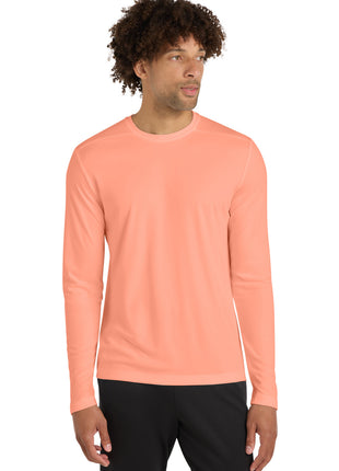 Sport-Tek ® Posi-UV® Pro Long Sleeve Tee. ST420LS - Soft Coral | Sport-Tek