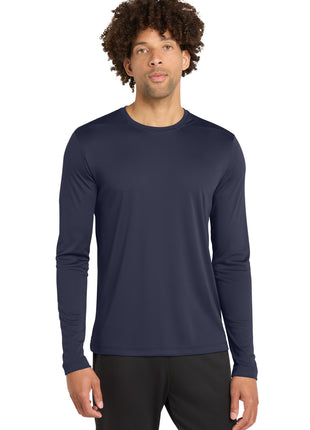 Sport-Tek ® Posi-UV® Pro Long Sleeve Tee. ST420LS - True Navy | Sport-Tek