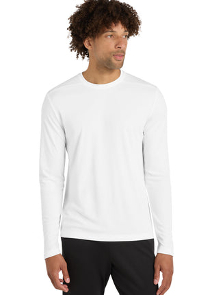 Sport-Tek ® Posi-UV® Pro Long Sleeve Tee. ST420LS - White | Sport-Tek