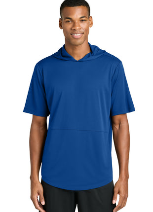 Sport-Tek® Club Short Sleeve Hoodie ST445 - True Royal | Sport-Tek