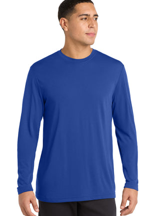 Sport-Tek® Long Sleeve PosiCharge® Competitor™ Cotton Touch™ Tee. ST450LS - True Royal | Sport-Tek
