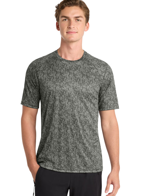 Sport-Tek ® Digi Camo Tee. ST460 - Grey Concrete | Sport-Tek