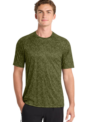 Sport-Tek ® Digi Camo Tee. ST460 - Olive Drab Green | Sport-Tek