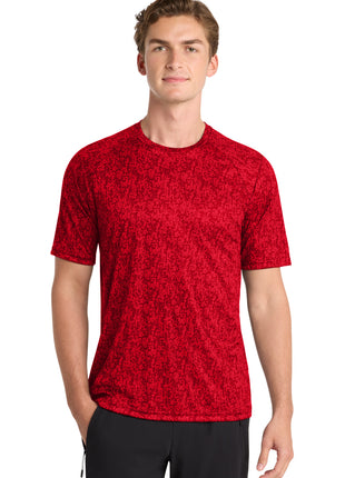 Sport-Tek ® Digi Camo Tee. ST460 - True Red | Sport-Tek