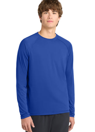 Sport-Tek ® Long Sleeve Rashguard Tee. ST470LS - True Royal | Sport-Tek