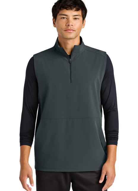 Sport-Tek® Repeat 1/2-Zip Vest ST487 - Iron Grey | Sport-Tek