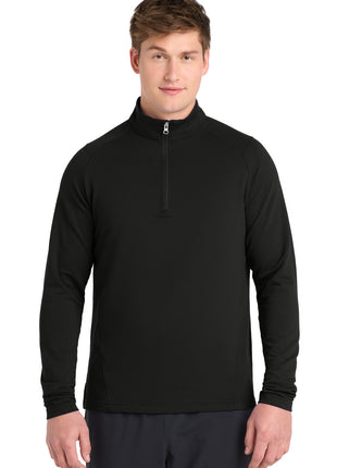 Sport-Tek® Sport-Wick® Flex Fleece 1/4-Zip. ST561 - Black | Sport-Tek