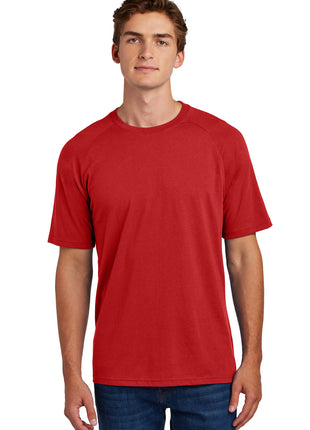 Sport-Tek® Halftime Raglan Tee ST6040 - Deep Red | Sport-Tek