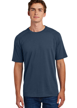 Sport-Tek® Halftime Raglan Tee ST6040 - True Navy | Sport-Tek
