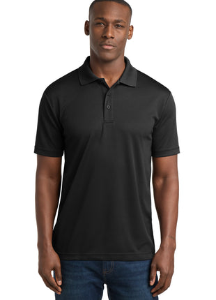 Sport-Tek® PosiCharge® RacerMesh® Polo. ST640 - Black | Sport-Tek