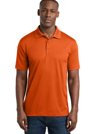 Sport-Tek® PosiCharge® RacerMesh® Polo. ST640 - Deep Orange | Sport-Tek