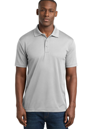 Sport-Tek® PosiCharge® RacerMesh® Polo. ST640 - Silver | Sport-Tek