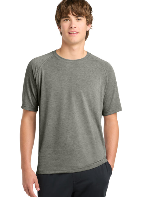 Sport-Tek® Ultimate Performance Crew. ST700 - Heather Grey | Sport-Tek