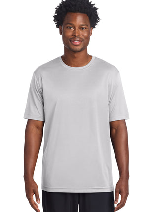 Sport-Tek® PosiCharge® Re-Compete Tee ST720 - Silver | Sport-Tek