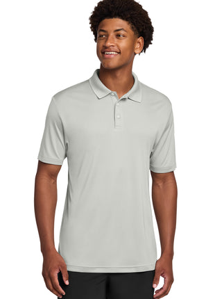 Sport-Tek® PosiCharge® Re-Compete Polo ST725 - Silver | Sport-Tek