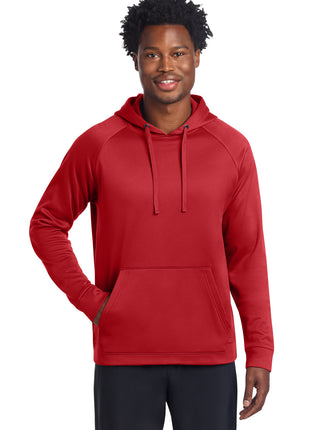 Sport-Tek® Re-Compete Fleece Pullover Hoodie ST730 - True Red | Sport-Tek