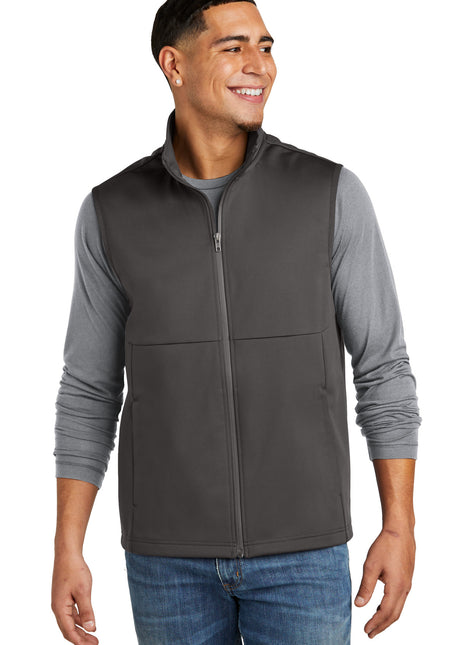 Sport-Tek® Soft Shell Vest ST981 - Graphite | Sport-Tek
