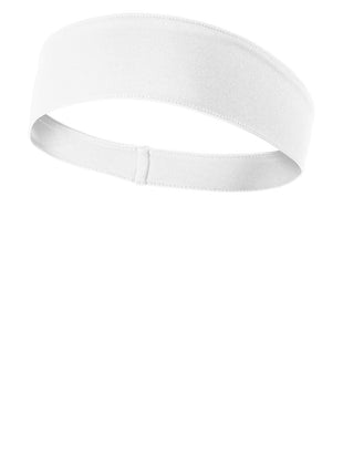 Sport-Tek® PosiCharge® Competitor™ Headband. STA35 - White | Sport-Tek