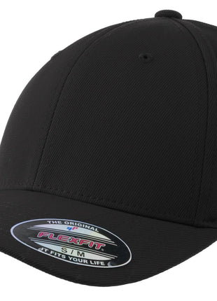 Sport-Tek® Flexfit® Performance Solid Cap. STC17 - Black | Sport-Tek