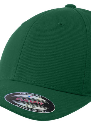 Sport-Tek® Flexfit® Performance Solid Cap. STC17 - Forest Green | Sport-Tek