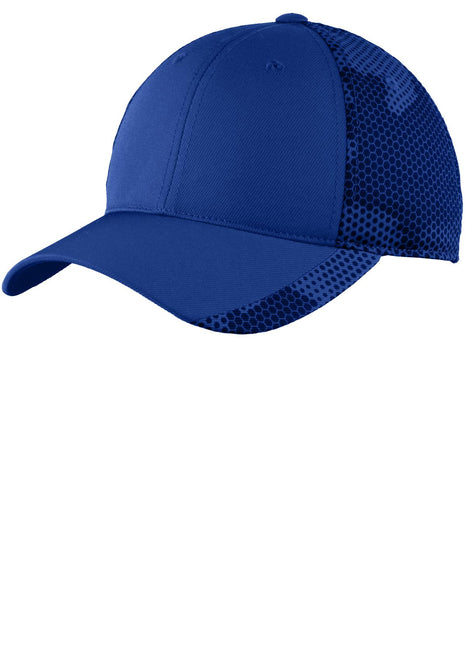 Sport-Tek® CamoHex Cap. STC23 - True Royal | Sport-Tek