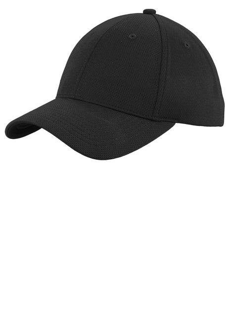 Sport-Tek® PosiCharge® RacerMesh® Cap. STC26 - Black | Sport-Tek