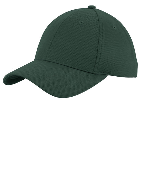 Sport-Tek® PosiCharge® RacerMesh® Cap. STC26 - Dark Forest Green | Sport-Tek