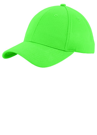 Sport-Tek® PosiCharge® RacerMesh® Cap. STC26 - Neon Green | Sport-Tek