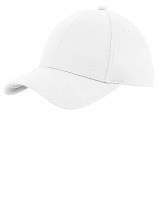 Sport-Tek® PosiCharge® RacerMesh® Cap. STC26 - White | Sport-Tek