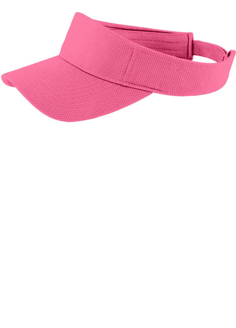 Sport-Tek® PosiCharge® RacerMesh® Visor.  STC27 - Bright Pink | Sport-Tek