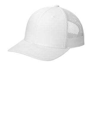 Sport-Tek® YP Classics® Retro Trucker Cap. STC39 - White | Sport-Tek