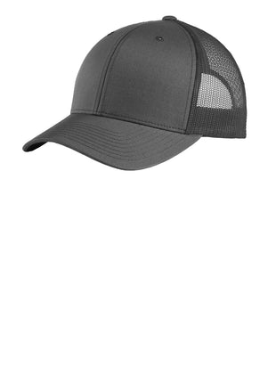 Sport-Tek® YP Classics® Retro Trucker Cap. STC39 - Graphite/ Graphite | Sport-Tek