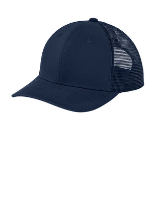 Sport-Tek® Club Trucker Cap STC46 - True Navy/ True Navy | Sport-Tek