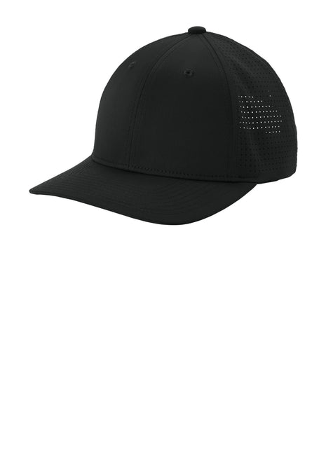 Sport-Tek® Pro-Cut Adjustable Cap STC65 - Black | Sport-Tek
